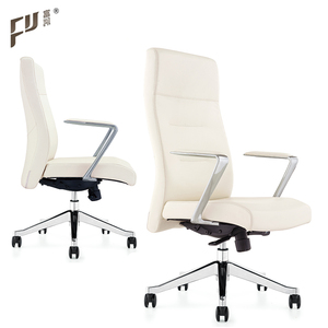 Bon prix <span class=keywords><strong>bureau</strong></span> de <span class=keywords><strong>direction</strong></span> chaises en <span class=keywords><strong>cuir</strong></span> blanc - Product Image 3