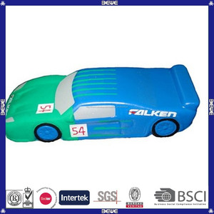 vente en gros jouets stress pu personnalisés voiture de course - Product Image 2