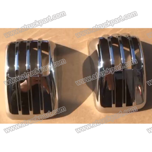ฝาครอบไฟประตูด้านข้างโครเมี่ยมสำหรับรถยนต์ Isuzu NPR 150 <span class=keywords><strong>NQR</strong></span> <span class=keywords><strong>175</strong></span> NMR 130 nlr รถบรรทุก130สภาพใหม่ - Product Image 2