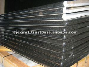 Losa de Granito Negro Pulido con Diseño Moderno para Villa, 3 cm de Espesor, Superficie de Piedra Natural, Origen India - Product Image 5