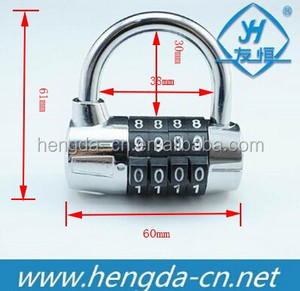 YH1205 5 5 lettres mot <span class=keywords><strong>Code</strong></span> combinaison <span class=keywords><strong>cadenas</strong></span> de sécurité/serrure à bagages cylindres de serrure Premium - Product Image 5