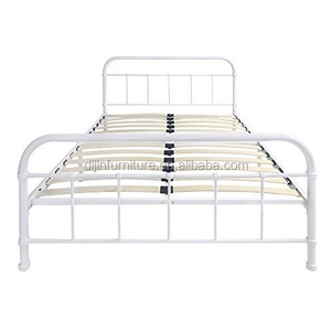 4FT6 Double Vanessa <strong>Vintage</strong> Cream Metal <strong>Bed</strong> <strong>Frame</strong> - Product Image 3