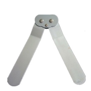 Có thể điều chỉnh bản lề đầu gối cú đúp thể thao lớp nhôm cao đàn hồi không marring mỏng bảo vệ đầu gối hỗ trợ - Product Image 2