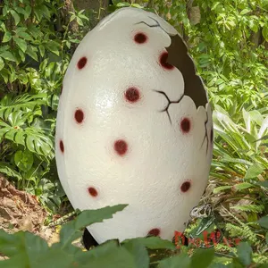 Dinozor dekorasyon yumurta dekoratif manzara oyuncak