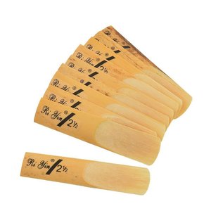 Herramientas Populares para Saxofón Tenor, Lengüeta <span class=keywords><strong>de</strong></span> Saxofón <span class=keywords><strong>de</strong></span> 2.5 mm, 10 Piezas, Lengüeta Profesional para Saxofón Tenor - Product Image 4
