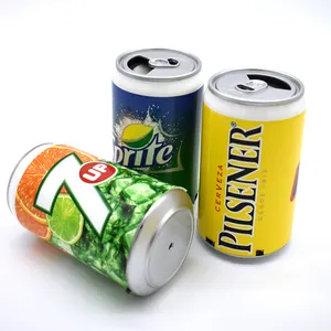 Tin can shape bluetooth speaker wireless beer can USB mini portable usb music speaker for promotional gift