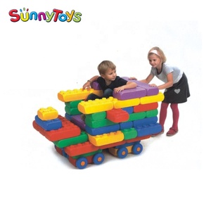 En plastique gros blocs de <span class=keywords><strong>construction</strong></span> pour l'école maternelle - Product Image 1