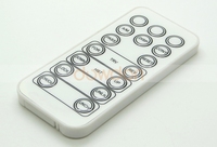 Control Remoto Universal de 86*40*7 MM, Tamaño Mini Tarjeta, 16 Teclas, Color Blanco, para Ventilador, Robot, etc.