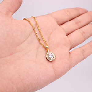 จี้พระแม่มารี ดีไซน์เรียบง่าย จี้ทองคำ<span class=keywords><strong>ส</strong></span>ำหรับสวดมนต์ต่อพระแ<span class=keywords><strong>ม</strong></span>่มารี - Product Image 2