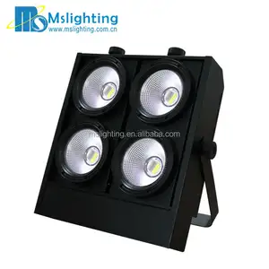 4*100W CW/AW/WW/RGB/RGBW/RGBWA/RGBWAU COB LED Blinder Audience Light Pixel DMX Lampu LED Piksel, Kontrol Piksel dengan Piksel