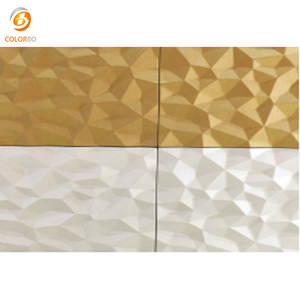 家の装飾<span class=keywords><strong>MDF</strong></span>壁装飾パネル用3Dウェーブボード - Product Image 4