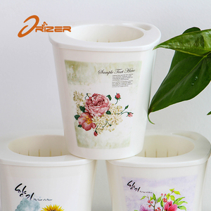 Nueva llegada del producto muestra libre auto riego maceta para interior olla para <span class=keywords><strong>la</strong></span> planta <span class=keywords><strong>de</strong></span> <span class=keywords><strong>la</strong></span> flor - Product Image 5