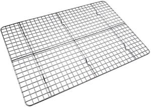 Set di <span class=keywords><strong>teglia</strong></span> quadrata e <span class=keywords><strong>griglia</strong></span> di raffreddamento in acciaio inossidabile 40*60 cm, <span class=keywords><strong>teglia</strong></span> da <span class=keywords><strong>forno</strong></span> adatta all'uso nel <span class=keywords><strong>forno</strong></span>. - Product Image 4