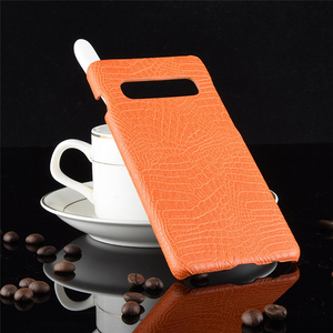 Funda de teléfono de piel sintética de alta calidad con cocodrilo para <span class=keywords><strong>Samsung</strong></span> <span class=keywords><strong>S10</strong></span> Plus - Product Image 4