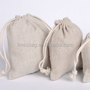 Sinh thái thân thiện giá rẻ khuyến mại màu sắc tự nhiên bông dây kéo túi giày với logo của bạn túi bụi - Product Image 4