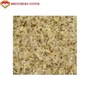 Factory Natural Stone Cheap G682 Yellow Sand Granite Block Pillars CounterトップAnd Vanity Top