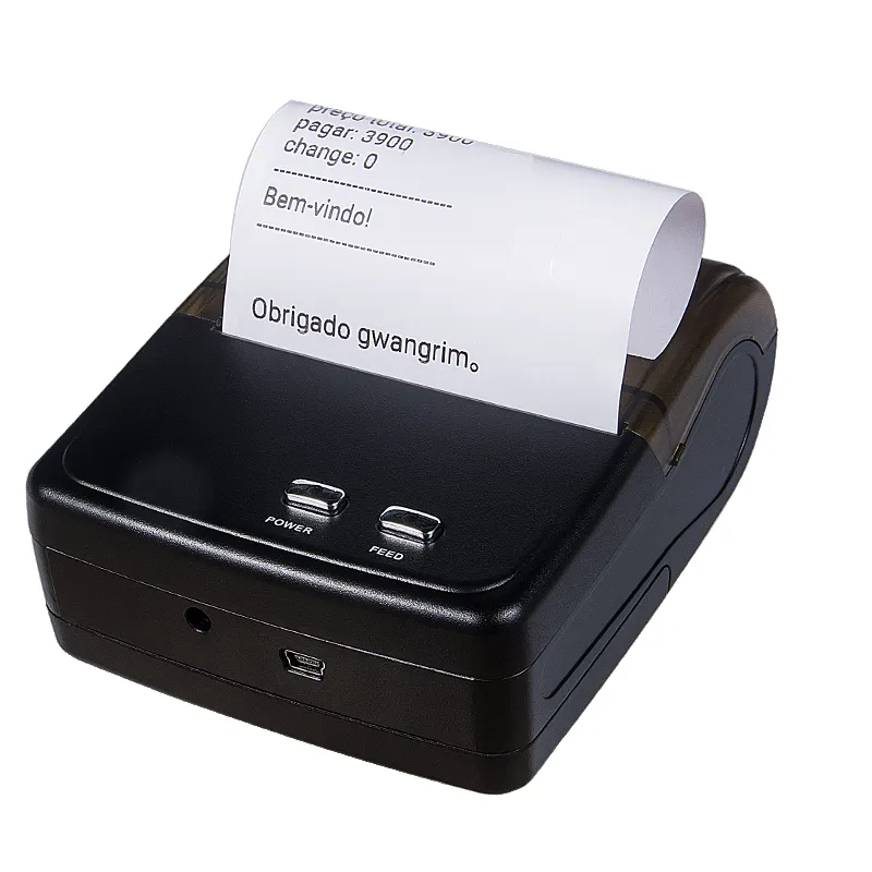 Batterij Aangedreven Mini Thermische Ontvangst Draagbare Beste Home Office Printer Goedkope Printer Airprint Enabled Printers