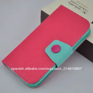 para samsung galaxy s4 i9500 caso de cartera