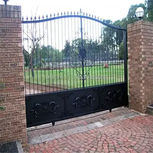 Externe Front Metalen Gates Met Verschillende Mooie Ontwerpen