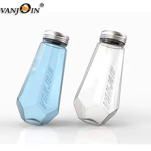 Food Grade Fruit Juice Packaging empty creative shape PET 250ml 350ml Beverage Plastic Bottle natural organic juice bottle