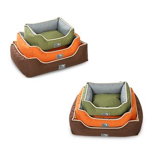 Özel lüks Oxford kalın kumaş şişme yükseltilmiş ortopedik hafızalı köpük su geçirmez köpek yatağı - Product Image 2