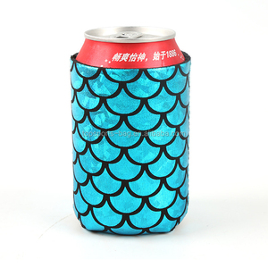 Nuevo diseño sirena neopreno moda personalizado barato Stubby Can Holder - Product Image 1