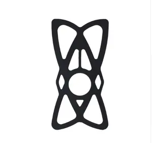 Xe đạp 2025 người giữ điện thoại linh hoạt Silicone an toàn ban nhạc tay lái gắn kết cho xe đạp với 4-6 inch khả năng tương thích - Product Image 1