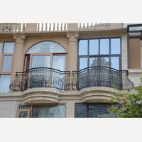 Balustrades et rampes pour escaliers, design de garde-corps simple en fer forgé, rampes en fer forgé pour garde-corps de balcon
