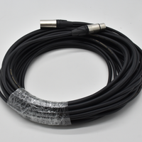 Microphone Audio Câble Cannon Câble Prise Femelle Mâle XLR Connecteur 3 Broches
