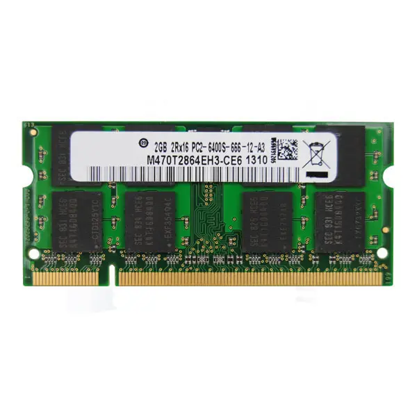 RAM แล็ปท็อปที่แข็งแกร่ง Ddr2 2Gb