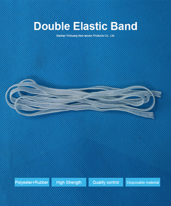 Offre Spéciale Blanc Double Élastique Bande Bande Pour Bouffant Cap Chapeau De Foule Et Couvre-chaussures Bande de Caoutchouc Naturel - Product Image 4