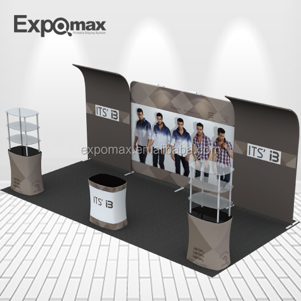 Portable 3*3 stand d'exposition solution