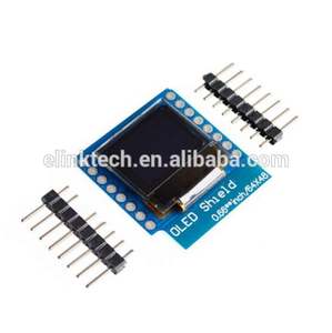 Bouclier d'affichage LCD 0.66 pouces 64X48 IIC I2C <span class=keywords><strong>LED</strong></span> <span class=keywords><strong>OLED</strong></span> Compatible D1 <span class=keywords><strong>mini</strong></span> Rainbowsemi - Product Image 2