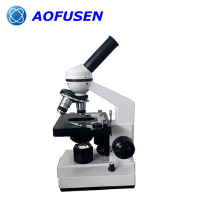 AOFUSEN B101 優れた品質の生物単眼学生用顕微鏡、IP53等級、10倍～40倍の倍率、低価格 - Product Image 1