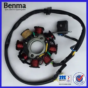 50CC Scooter GY6-8 8 jambes Stator bobine FDC pleine courant continu GY6 50 Magneto Stator bobine