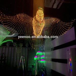โคมไฟคริสตัล LED 8สีโคมไฟระย้าคริสตัล LED แสงน<span class=keywords><strong>ก</strong></span>3D - Product Image 2