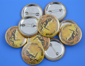Squadra di promozione del regalo del metallo fai da te pulsante di distintivo di nome - Product Image 5