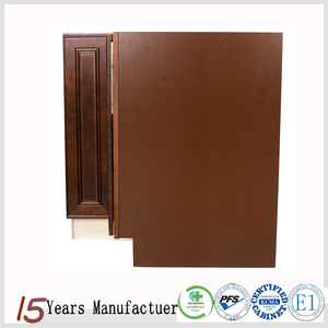 Cheap Solid Wood Lazy Susan <strong>Corner</strong> Kitchen Cabinet Furniture <strong>Units</strong> - Product Image 2