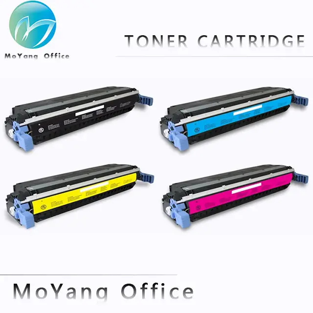 MoYang de calidad superior cartucho de toner compatible para HP 5500 5550 645A C9730A C9731A C9732A C9733A cartucho de impresora