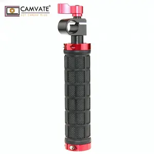 CAMVATE कैमरा पकड़ संभाल रॉड दबाना f0r 15mm रॉड रिग रेल समर्थन के साथ DSLR के कंधे रिग