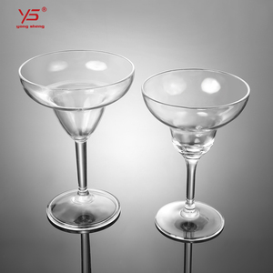 SGS certified superior quality pc wine drinkware glass polycarbonate plastic glass bar pool cocktail cup