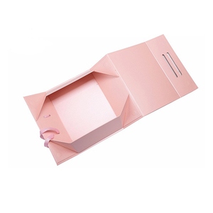 Custom folding gift paper box  ribbon shoes box  packaging boxes for gift