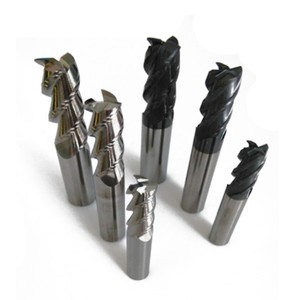 Fresa de carburo de tungsteno recubierta premium de un solo filo con extremo cuadrado OEM <span class=keywords><strong>para</strong></span> máquinas CNC - Product Image 1