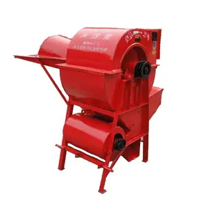 Sorgo Trebbiatrice Sheller Macchina Bombardamenti di Orzo Miglio Soia Grano Grano Saraceno Avena Trebbiatrice e Sheller 62.5 o 40 1000kg/h 250