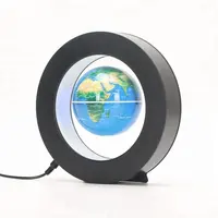 Bola magnética electrónica para el hogar, Globo flotante de levitación magnética con forma de O, 4 pulgadas, enchufe creativo de EE. UU., UE, Reino Unido y Australia