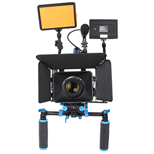 Jingying Duurzaam Professionele Fotoapparatuur Video Dslr Camera Schouder <span class=keywords><strong>Rig</strong></span> Voor Dv Dslr Camera