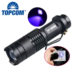 laser pointer 365nm uv led torch night hunting torch light toshiba style diving led diving torch