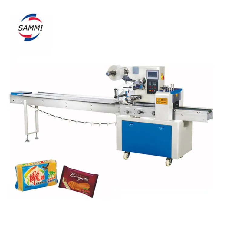 automatic pillow packing machine for biscuit/candy/hard candy/bread/Instant Noodle