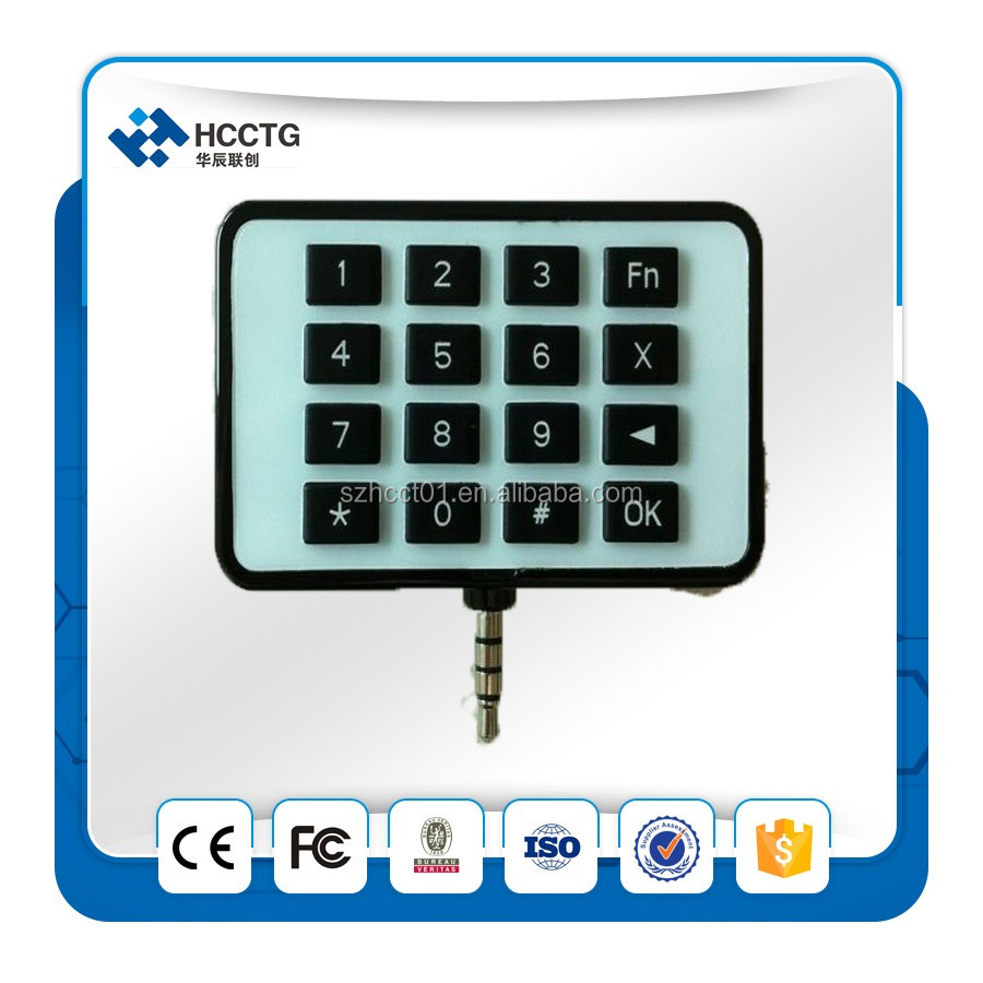 Наушники Мобильный Считыватель Смарт-Карт с Pinpad-SS506P16