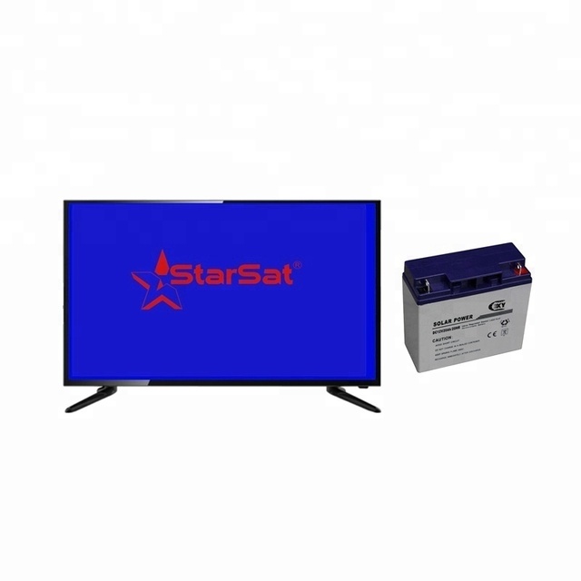 Solar Power Television 17 Inch Solar Powered LED TV with DC 12V Input